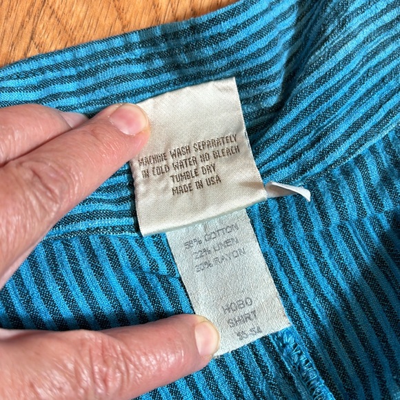 Vintage 1990’s Mill Valley Clothing Company, long sleeve blue blazer. Size S. - Picture 9 of 17